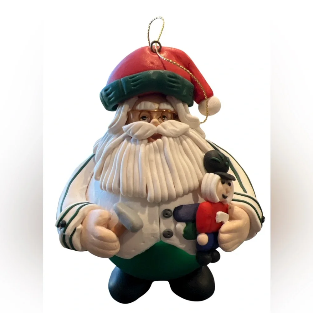 Traditions Santa Workshop with soldier and hammer Christmas Tree Ornament